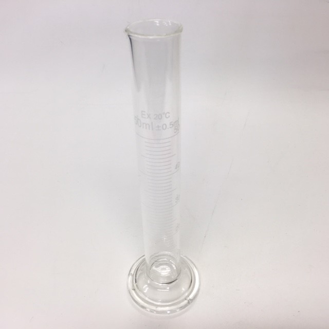 LAB GLASSWARE, Measuring Cylinder 50mL